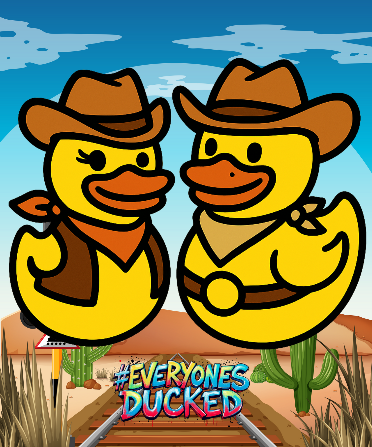 Cowboy Ducks Collection – Saddle up, quack loud, and ride in style! 🤠🦆